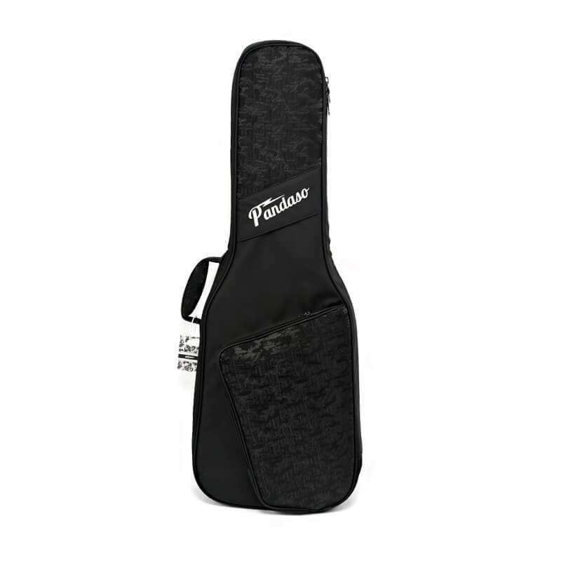 1 Electric Guitar Bag 1.5in Padded Gig Bag Case Soft Backpack Black