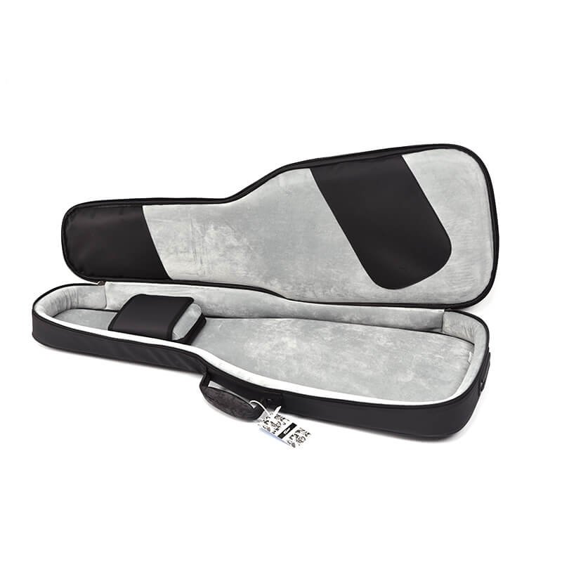 black electric guitar gig bag with 40mm padded foam