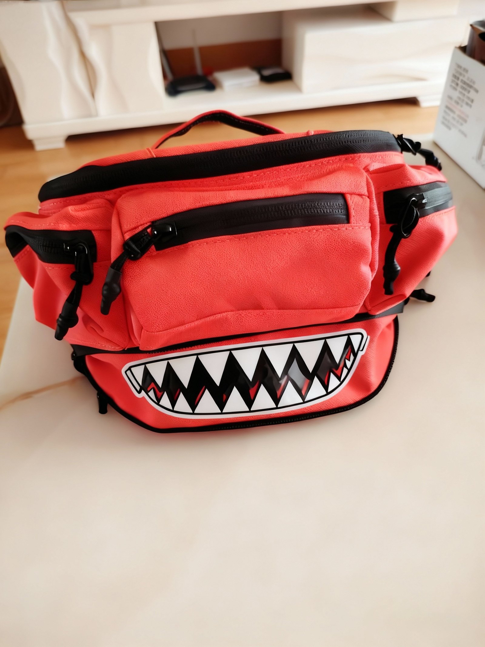 Musician Waist Pack - Black, Multi-Pocket - Image 2
