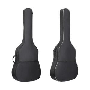 Padded Acoustic Guitar Gig Bag with Accessory Pockets