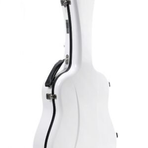 Gloss White Fiberglass Dreadnought Guitar Case