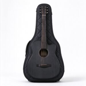 Atelier Charcoal Quilted Acoustic Guitar Gig Bag