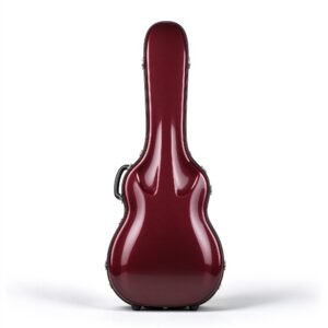 Atelier Wine Red Carbon Fiber Bass Guitar Hard Case