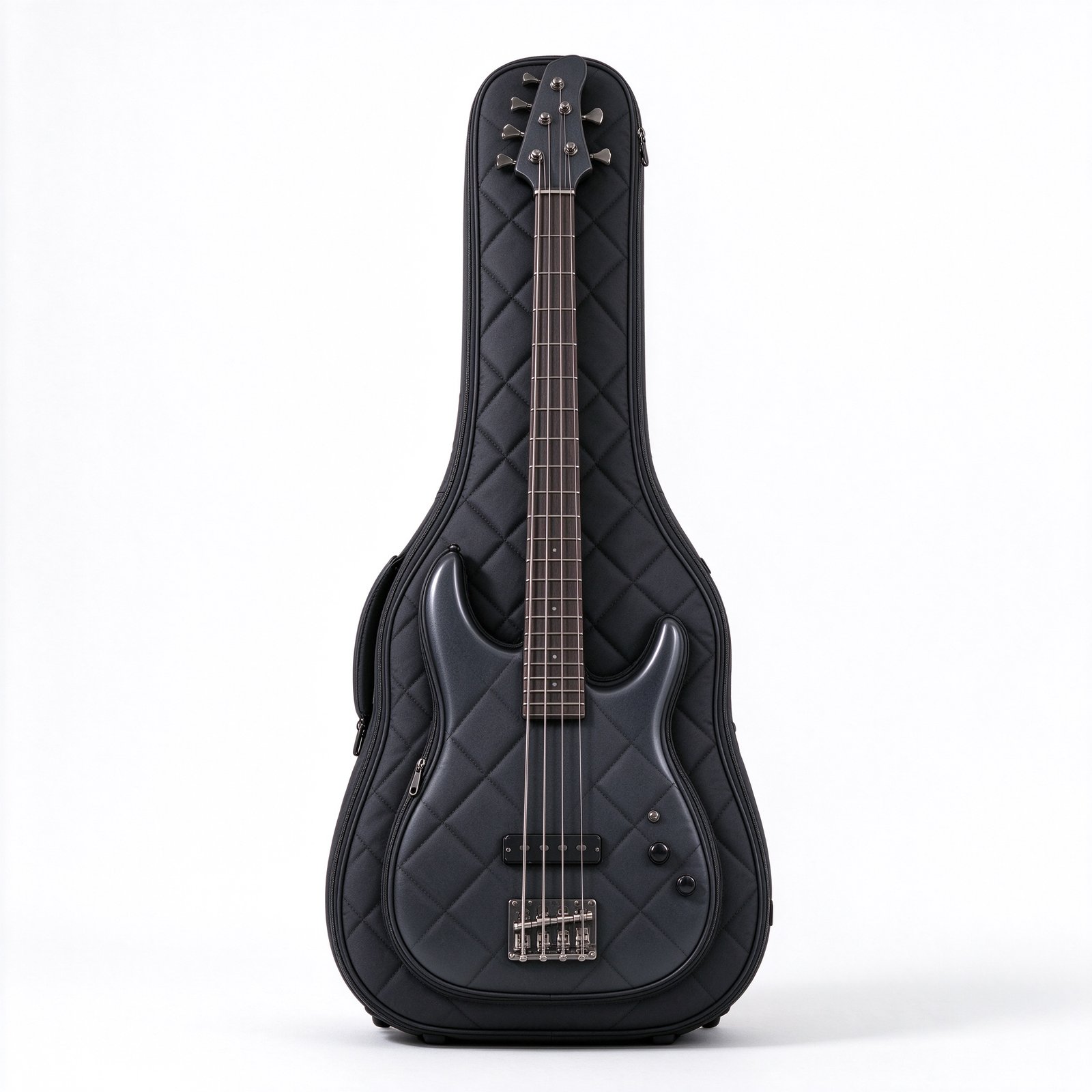 Atelier Charcoal Quilted Bass Guitar Gig Bag