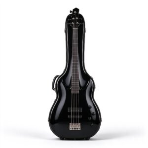 Atelier Gloss Black Bass Guitar Hard Case
