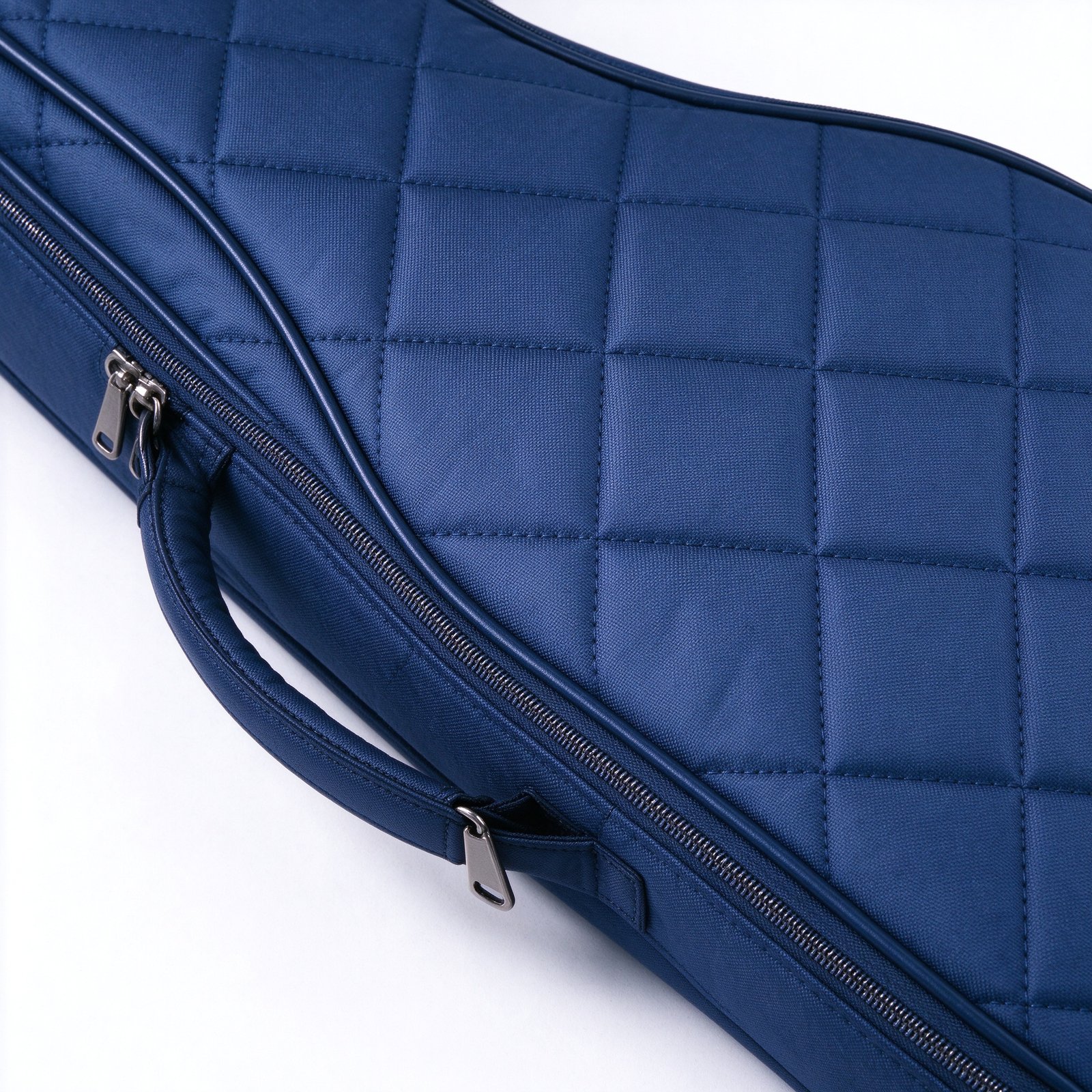Atelier Deep Blue Quilted Acoustic Guitar Gig Bag - Image 2