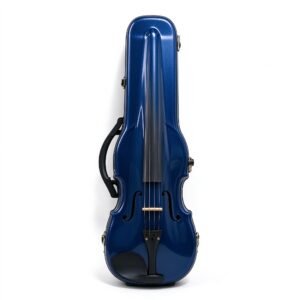 Atelier Deep Blue Violin Painted Hard Case