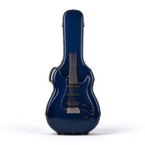 Atelier Deep Blue Painted Electric Guitar Hard Case