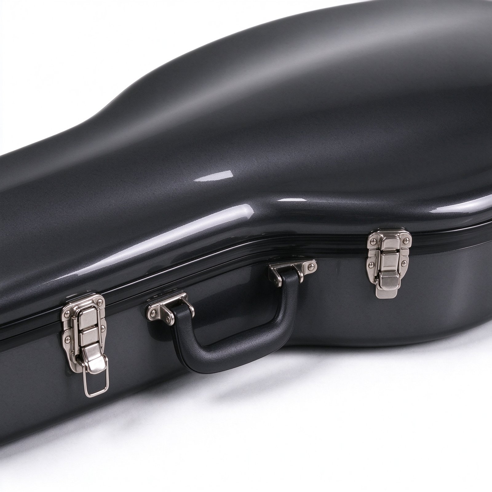 Atelier Charcoal Painted Electric Guitar Hard Case - Image 2