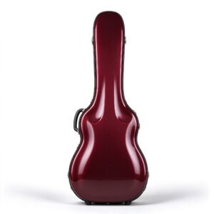 Atelier Wine Red Carbon Fiber Electric Guitar Hard Case