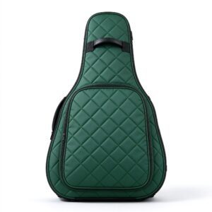 Atelier Forest Green Quilted Guitar Gig Bag - 25mm Padding