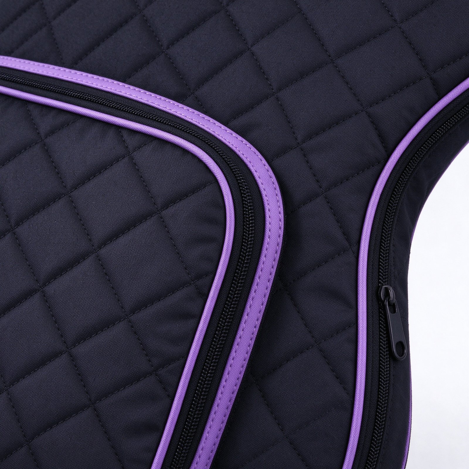 Premium Quilted Electric Guitar Gig Bag - Lavender Edition - Image 2