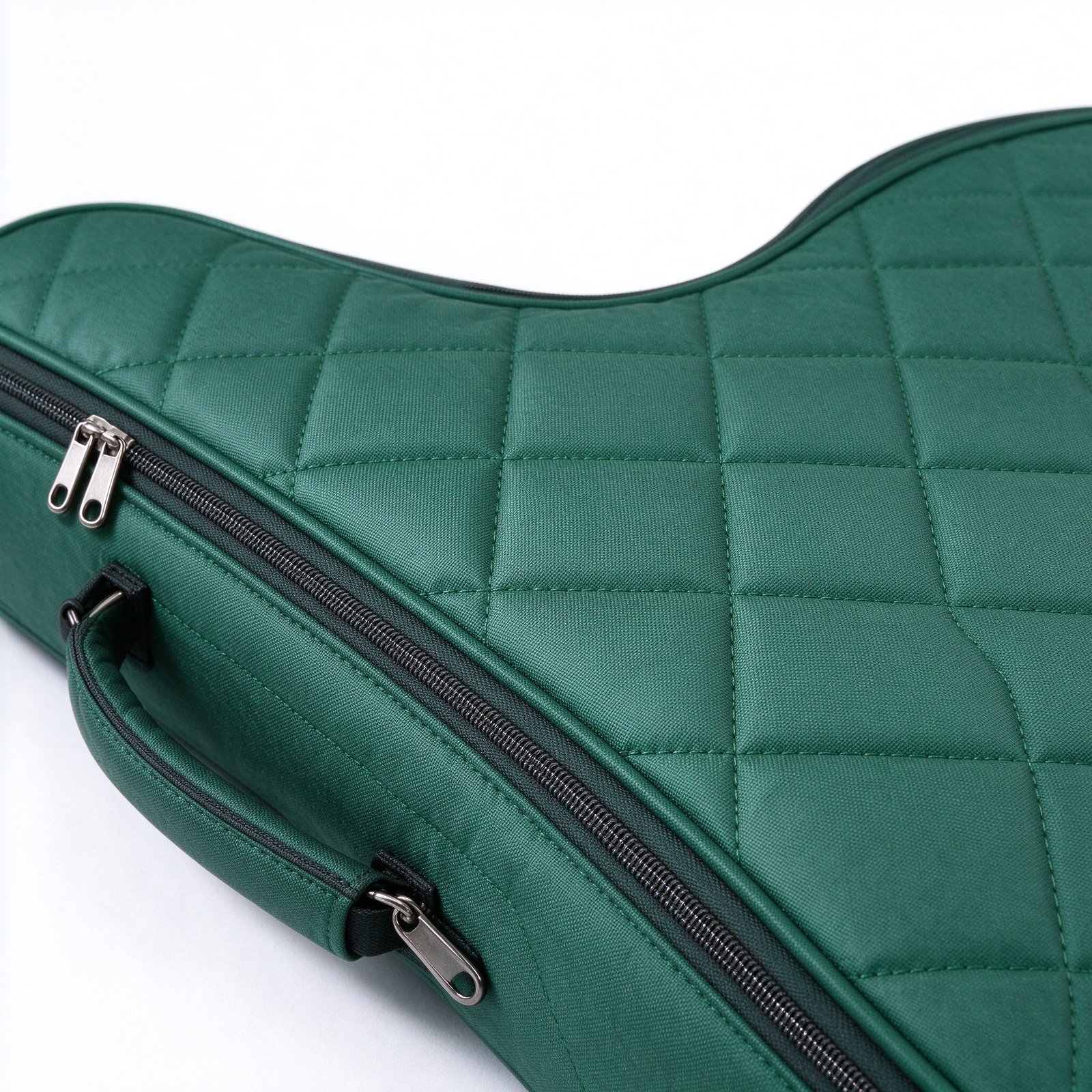 Atelier Forest Green Quilted Acoustic Guitar Gig Bag - Image 2