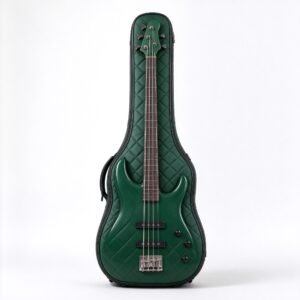 Atelier Forest Green Quilted Bass Guitar Gig Bag