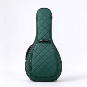 Atelier Forest Green Quilted Mandolin Gig Bag