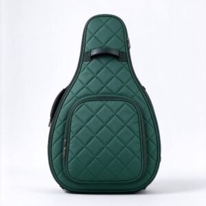 Atelier Forest Green Quilted Mandolin Gig Bag