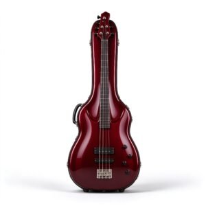 Atelier Merlot Glossy Bass Guitar Case