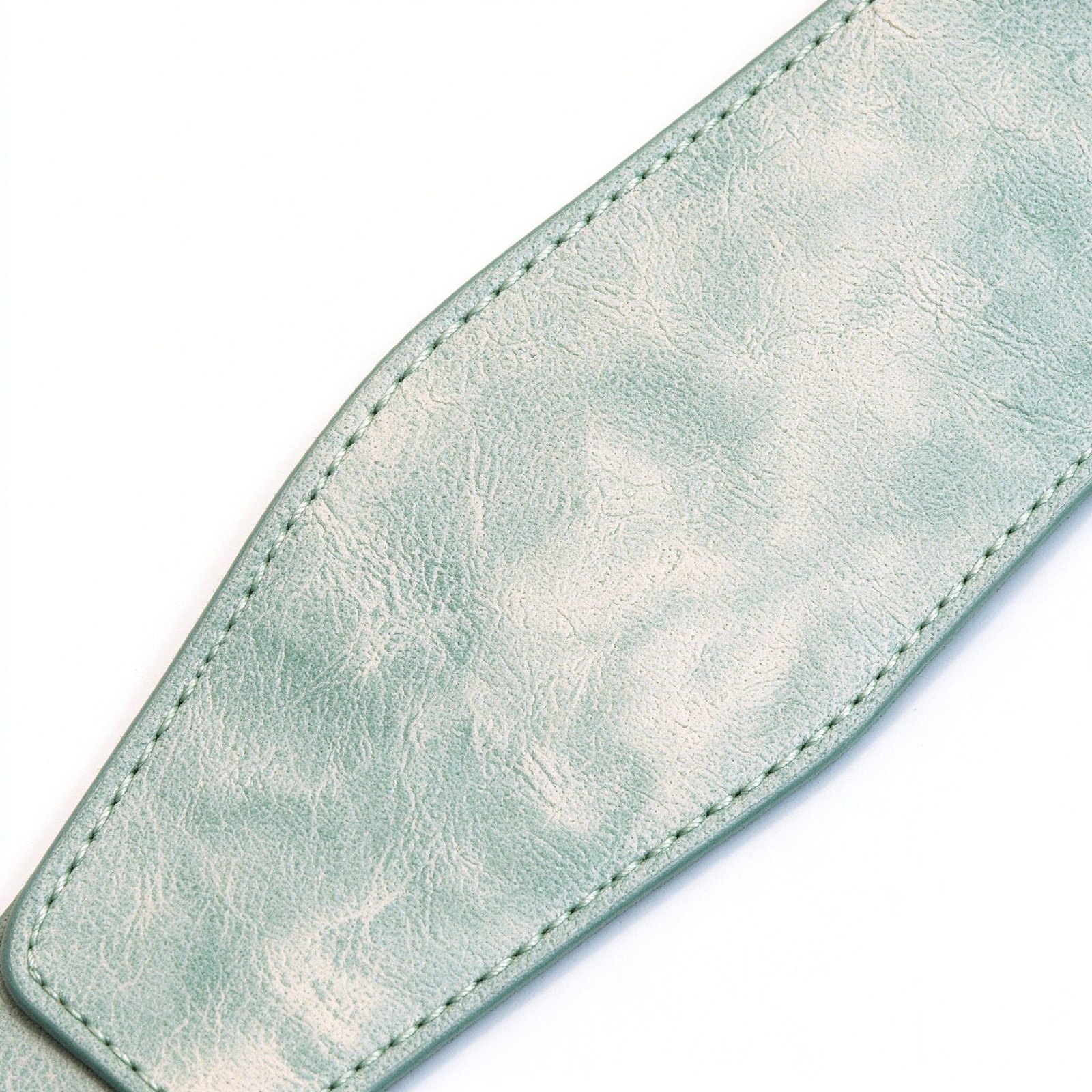 Atelier Sage Vintage Leather Guitar Strap - Hand Tooled - Image 2