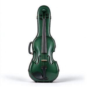Atelier Forest Green Carbon Fiber Violin Hard Case
