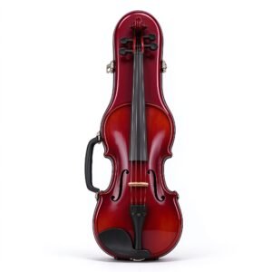 Atelier Wine Red Violin Hard Case