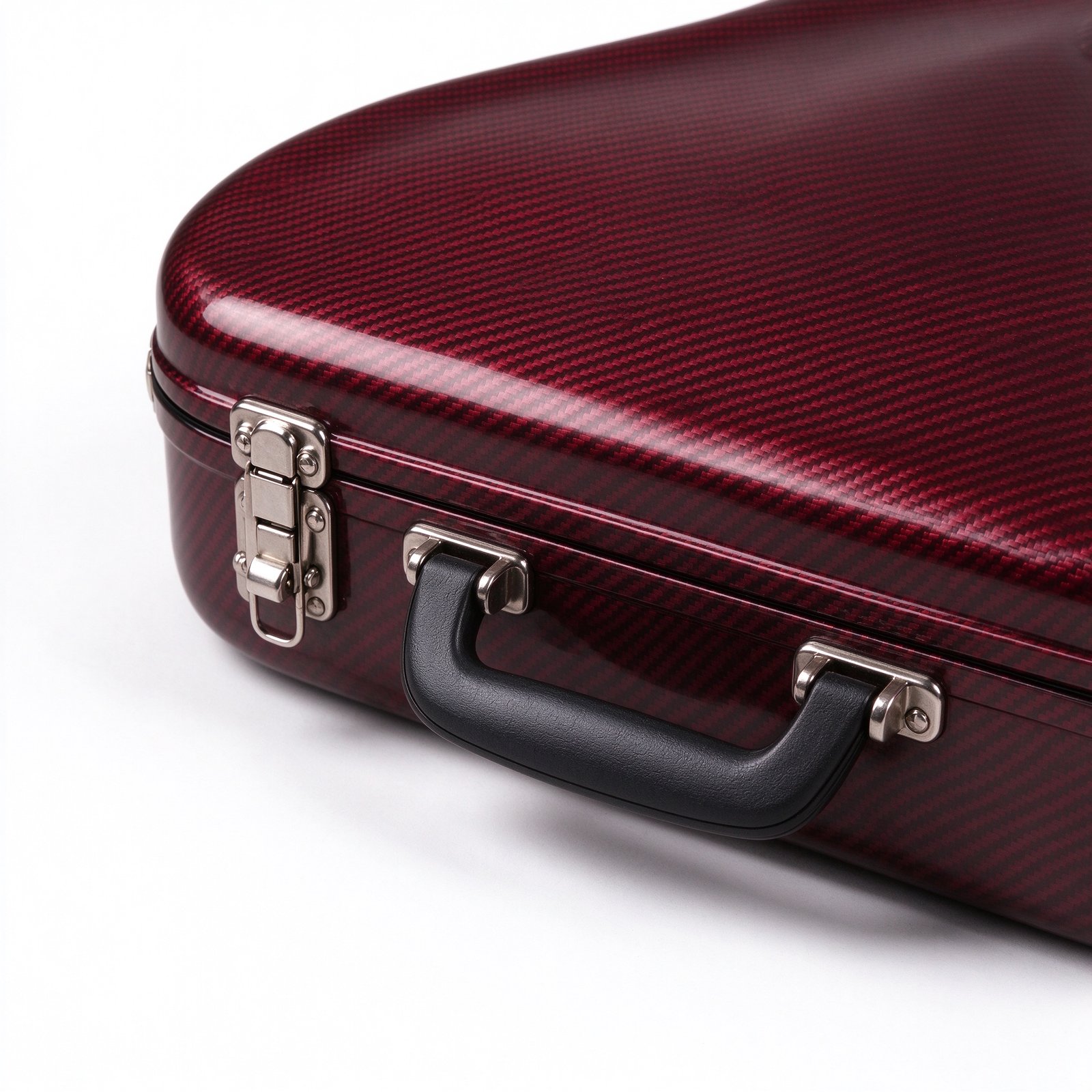 Atelier Wine Red Carbon Fiber Bass Hard Case - Image 2