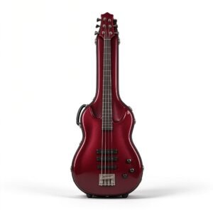 Atelier Wine Red Carbon Fiber Bass Hard Case