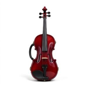 Atelier Wine Red Violin Hard Case
