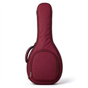 Atelier Wine Red Mandolin Soft Bag