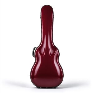Atelier Wine Red Painted Bass Hard Case