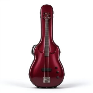 Atelier Wine Red Carbon Fiber Bass Hard Case