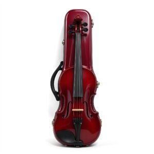 Atelier Wine Red Gloss Violin Hardshell Case