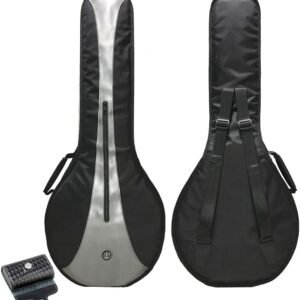Banjo Gig Bag with Backpack Straps and Picks Box