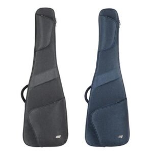 TSA ATA Molded Bass Guitar Case - Gray