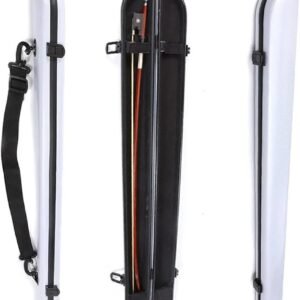 Carbon Fiber Violin Bow Case for 2 Bows