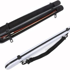Hard Shell Bow Case Black and White