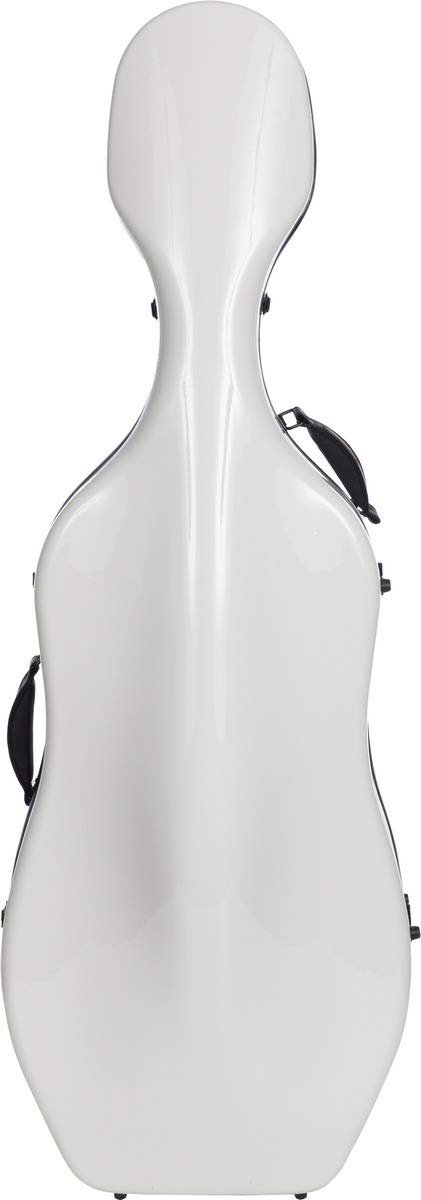White Fiberglass Cello Case 4/4