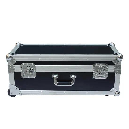 Aluminum DJ Mixer Flight Case with Rolling Wheels