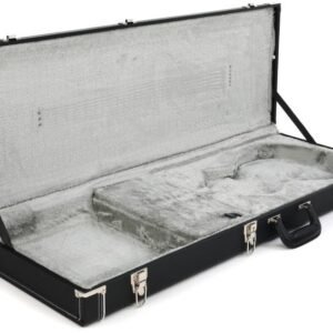 Form-Fit Electric Guitar Hard Case with Plush Interior