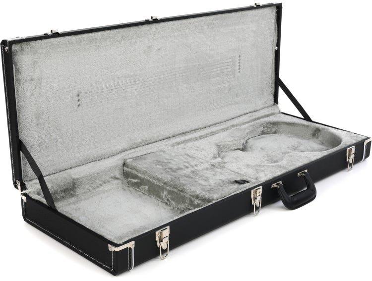 Form-Fit Electric Guitar Hard Case with Plush Interior
