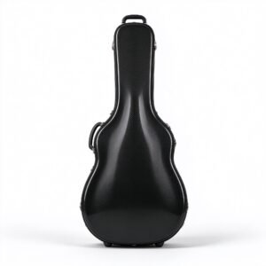 Microfiber Electric Guitar Flight Case - Soft-Touch Charcoal