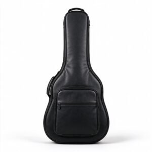 PU Leather Electric Guitar Gig Bag - Cognac Tan Finish