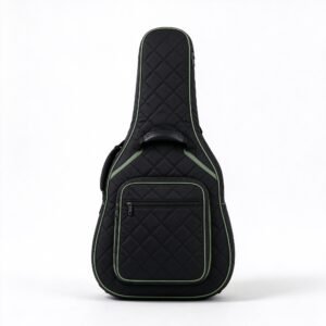 Premium Quilted Electric Guitar Gig Bag - Sage Green Edition