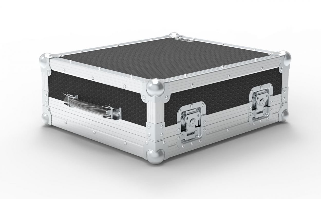 Compact Mixer Flight Case with Aluminum Frame