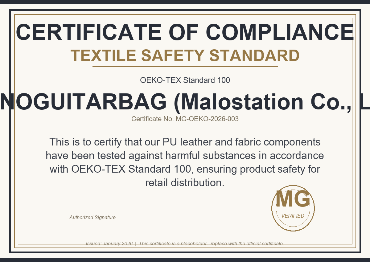 OEKO-TEX certificate