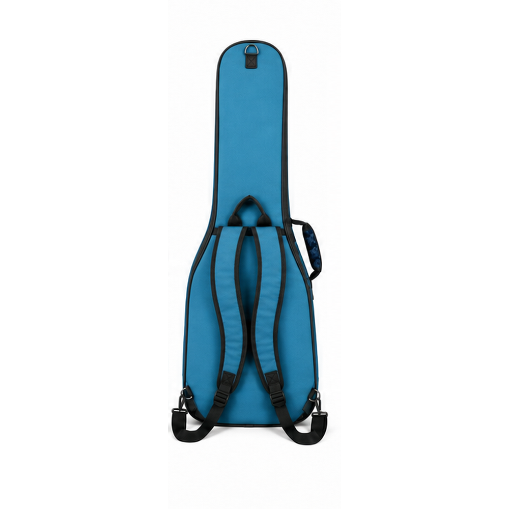 Pandaso Blue Guitar Strap - Straps View