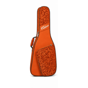 Pandaso Orange Guitar Gig Bag - Front View