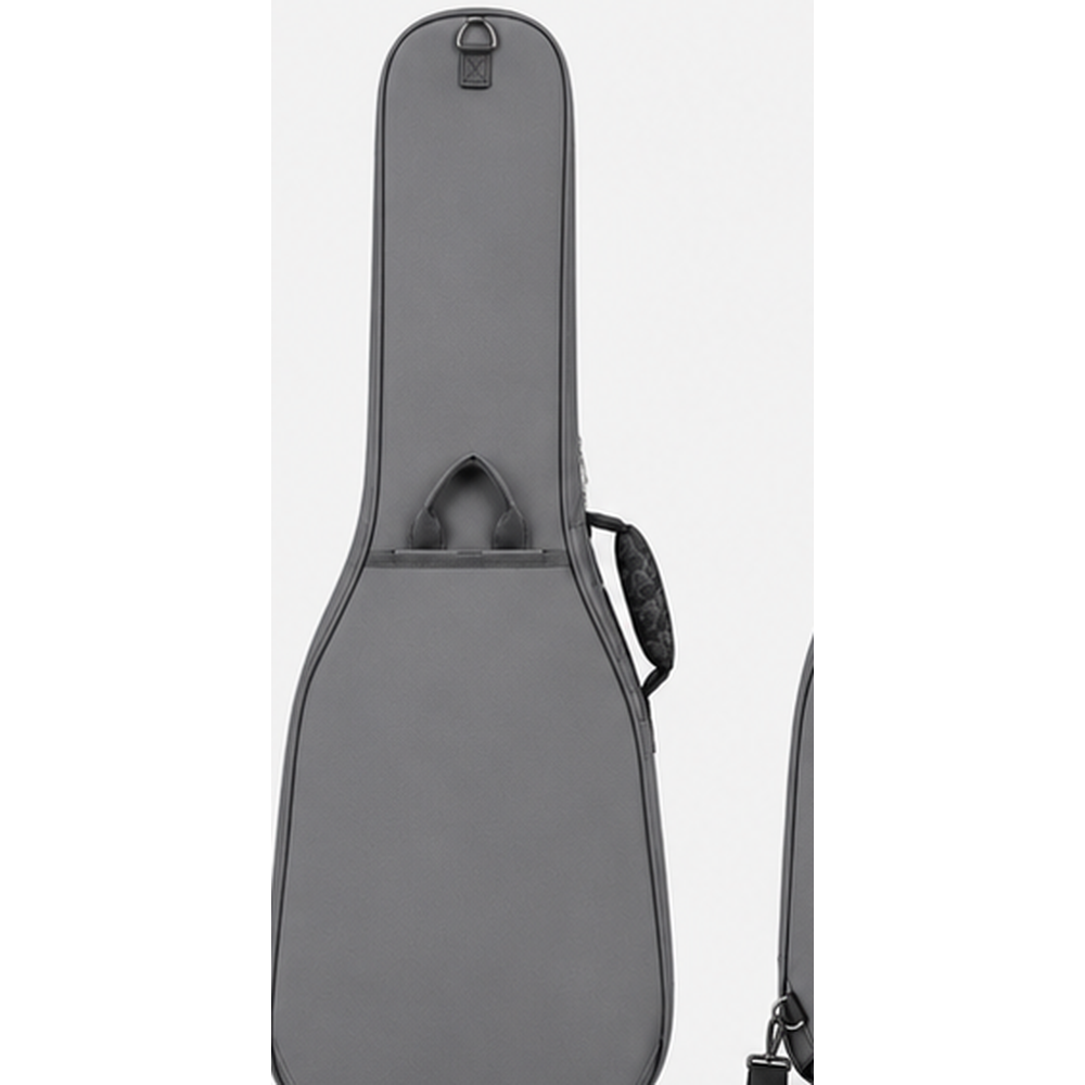 Pandaso Blue Floral Guitar Gig Bag - Back View