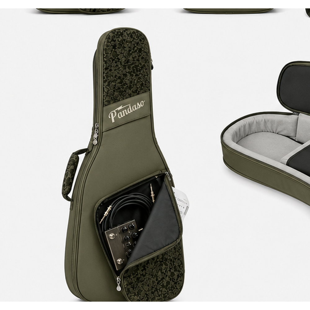 Pandaso Guitar Gig Bag - Pocket Detail