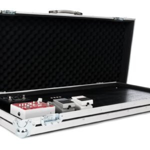 Aluminum Pedalboard Flight Case with Foam Interior