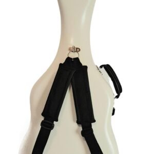 Microfiber Electric Guitar Hard Case - Navy Blue Finish
